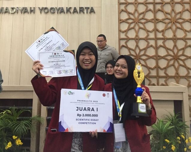 Mahasiswa Farmasi UMM Juara Lomba Pharmacito UMY 2023